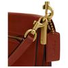 Coach Tabby 26 Logo Leather Shoulder Bag Medium Women Shoulder Bag Brown CCX04-B4ND7
