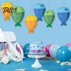 Ocean Atmosphere Hanging Lanterns Fish-Shaped Paper Lantern, Theme Folding Lantern for Festival Party, Lightweight Fish Decor Photo Backdrop,