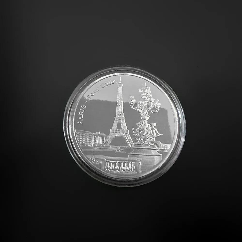 Paris Eiffel Tower Coin Collection Travel Collection Commemorative Coins Commemorative Coins Non-currency