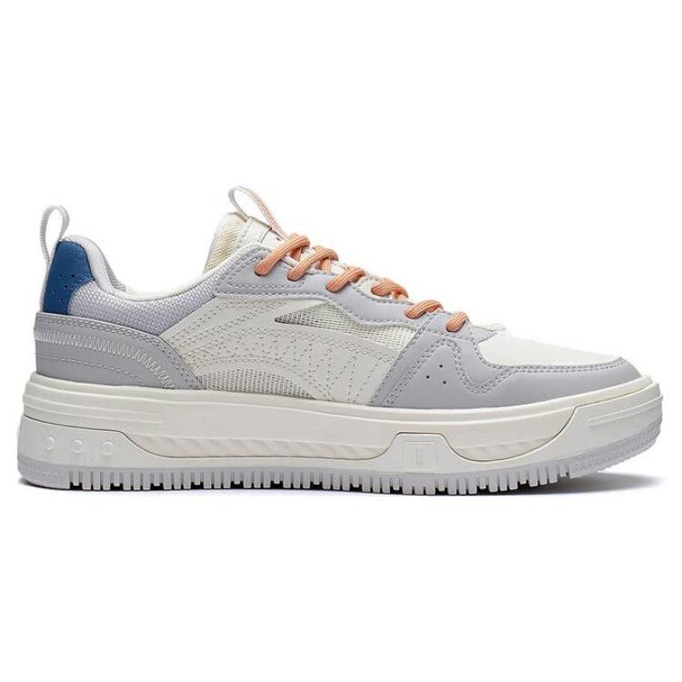 Li Ning Textile, Synthetic Leather Slip Resistant, Abrasion Resistant, Height Increasing Low top Skateboard Shoes AGCT144-3