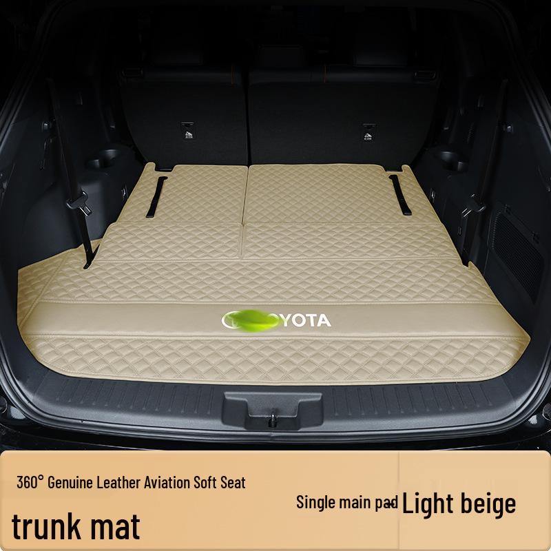 Kompletní krycí rohož do kufru pro 7místnou Toyotu Highlander - Vše v jednom interiérový doplněk