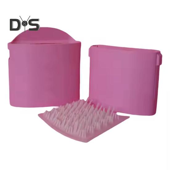 

Настенный коллектор для волос, многоразовый коллектор для волос с присоской для ванной комнаты, душа, ванны, стены розовый