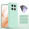 For Xiaomi Redmi Note 15 Pro Plus Case Liquid Silicone Plain Case Redmi Note 15 Pro Plus Cover TPU Anti-drop Protector Case