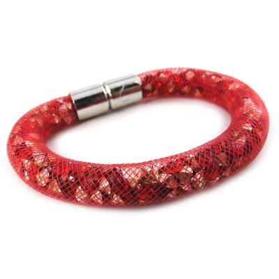 [M4115] - Red 'Jewels' Designer Bracelet