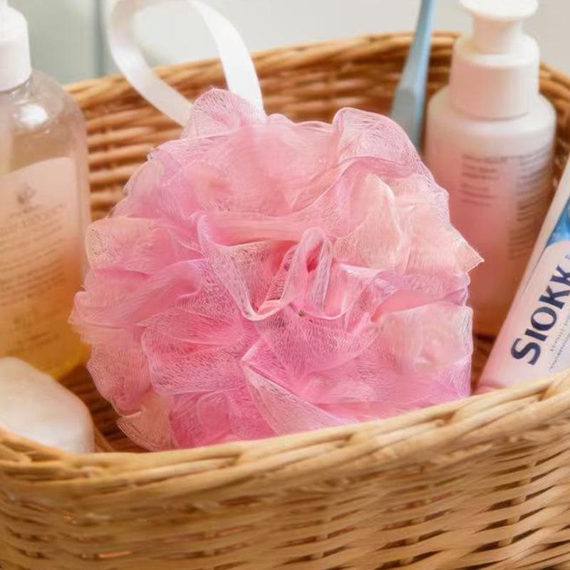 Thickened Double-Sided Exfoliating Back Scrubber & Shower Ball Set