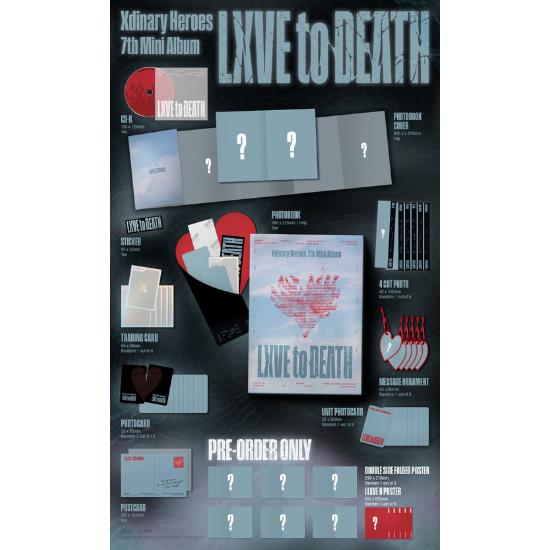 Select POB Xdinary Heroes 7th Mini Album LXVE To DEATH
