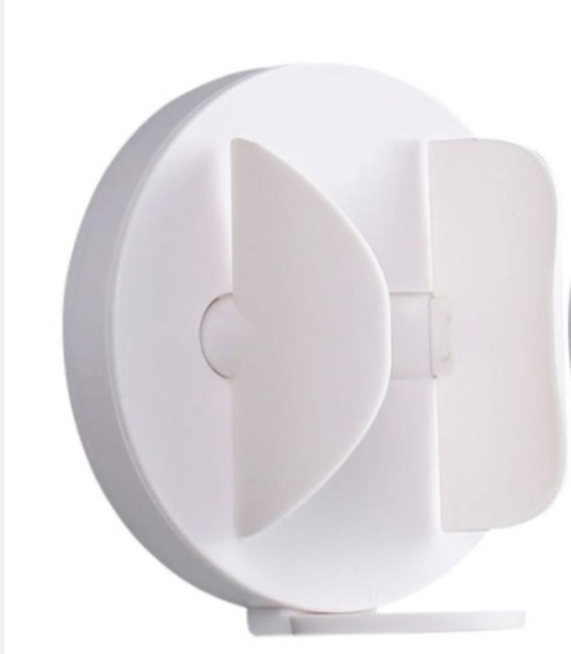 7.2-inch Toothbrush Holder Bathroom Wall Storage Holder (White) | Toothbrush Holders & Toothpaste