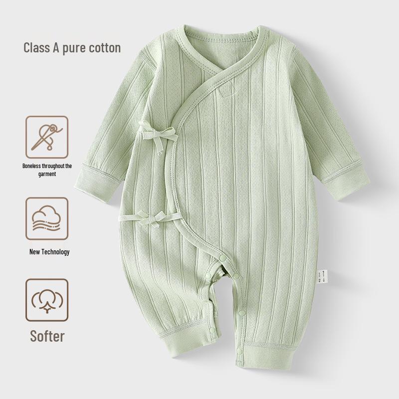 Baby-Body aus reiner Baumwolle - Mönch-Strampler für Neugeborene für alle Jahreszeiten (0-3 Monate)