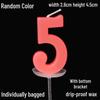 50 Gold Number Candle Cake Toppers, Individually Boxed for Kids' First Birthday