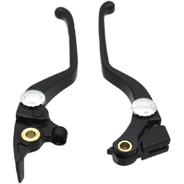 Für B&M&W G310GS G310R G310 R G 310 GS 2021-2023 Motorradzubehör Schwarze Kupplungsbremshebel Aluminiumgriff(Rechts Bremsen Schwarz)