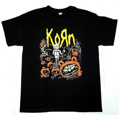 Korn T Shirt Nu Metal Alternative Rock Band Men'S 100 Cotton New