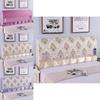 Stretchy Quilted Bed Head Cover With Lace Storage Wrinkle-resistant And All-inclusive