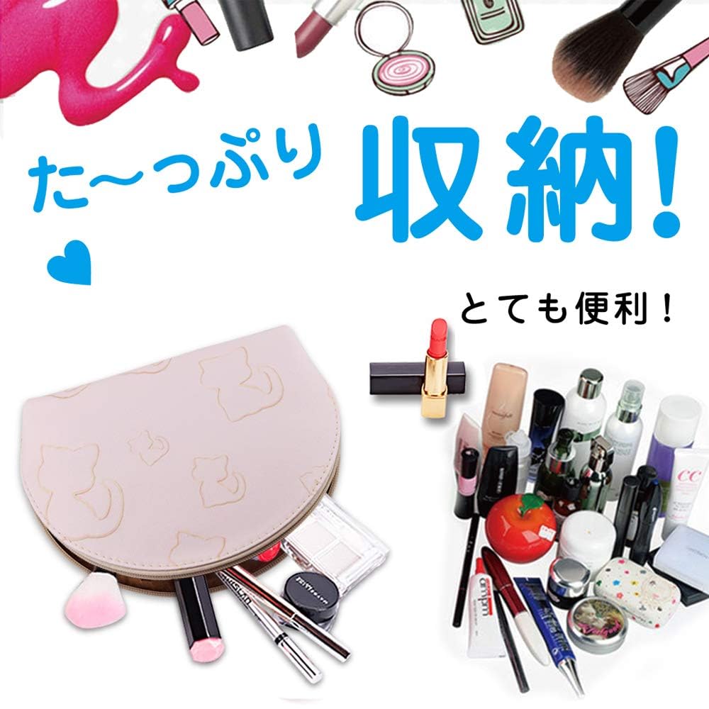 Cat and Floral Print Cosmetic Pouch Set of Perfect for and Perfect for Carrying On Small Cute and Stylish F.ZH 4, Travel, Travel, Toiletries, Items,