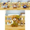 William Artist Bear Plush Keychain 12in Pp Cotton Backpack Charm Soft Stuffed Animal Gift For Kids Artists