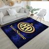 Inter Milan Personalized Name Floor Mat Perfect for Bedrooms Decorate room Balcony Outdoor Anti-slip Rug Decorate Offices