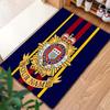 Royal Crest Emblem Custom Name Carpet Rug For Living Room Bedroom Home Sofa Decoration Kids Play Nonslip Floor Mat