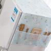 Refrigerator Dust Cover PEVA Home Water and Oil Proofing Refrigerator Cover Towel for Kitchen
