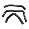 Silicone Radiator coolant Hose kit For Kawasaki ZX4R ZX-4RR 2023-2024 Black