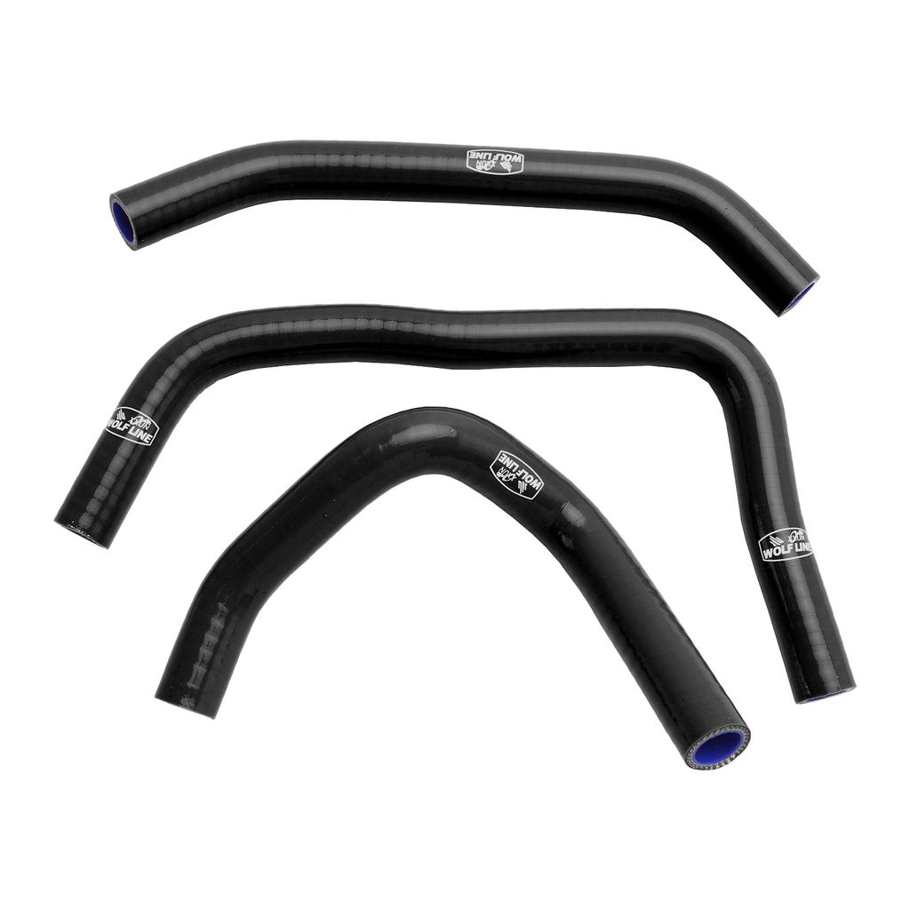 Silicone Radiator coolant Hose kit For Kawasaki ZX4R ZX-4RR 2023-2024 Black