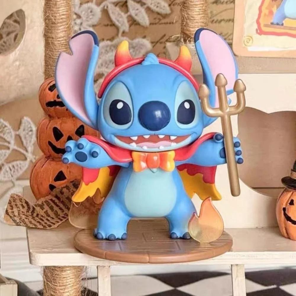 Disney Stitch Überraschungsbox Bausatz Niedliche Cartoon-Puppe Spielzeug Desktop-Ornament Kawaii Mode Raumdekoration Weihnachtsgeschenke