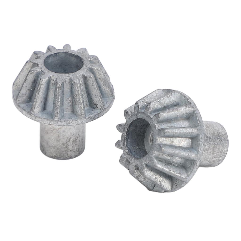 2Pcs RC Car Metal Bevel Gear Zinc Alloy 12T Metal Bevel Gear Replacement RC Parts for WLtoys 124008 124010 RC Cars