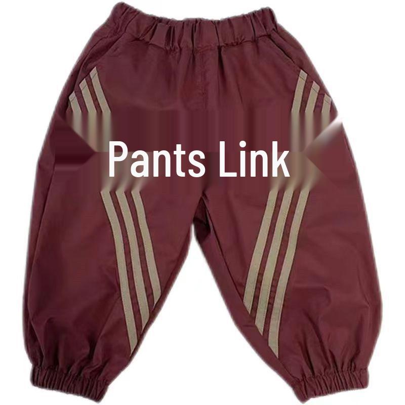 

Детский осенний спортивный кардиган 2024 - Унисекс повседневная ветровка из двух частей 120cm (105-115cm height)