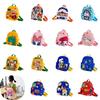 Cute Cartoon Print Nylon Children's Backpack For Boys And Girls Lightweight And Theft-proof