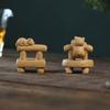 Yixing Purple Clay Tea Pet Creative Handmade Chair Model Ornaments Desktop Decors Crafts Chinese Zisha Tea Set Decoration