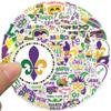 50 Cartoon Carnival Shopping Graffiti Stickers Decorative Suitcase Pen Guitar Notebook Waterproof Explosive