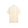 Zara Maglietta Polo Casual da Uomo a Maniche Corte, Colore Unito, con Bottoni, Giallo Chiaro 0526410-321