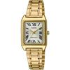 CASIO Standard Quartz Ladies Watch LTP-V007G-9B Gold Metal Band Overseas Model
