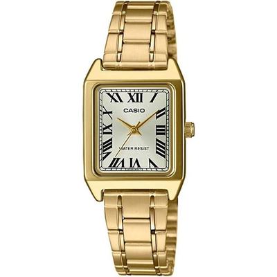 CASIO Standard Quartz Womens Wristwatch LTP-V007G-9B Gold Metal Band Overseas Model