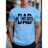 Funny Dad of Two Boys Printed T-Shirt for Men Short Sleeve Men's Clothing Graphic T Shirt Summer Fashion Mens Clothing Papa Gift