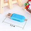2 In 1 Card Reader Universal USB OTG Micro USB TF SD Card