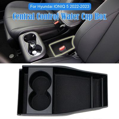 Car Armrest Storage Box Container Stowing Tidying Organizer Case For Hyundai IONIQ 5 2021+ Center Console Organizer