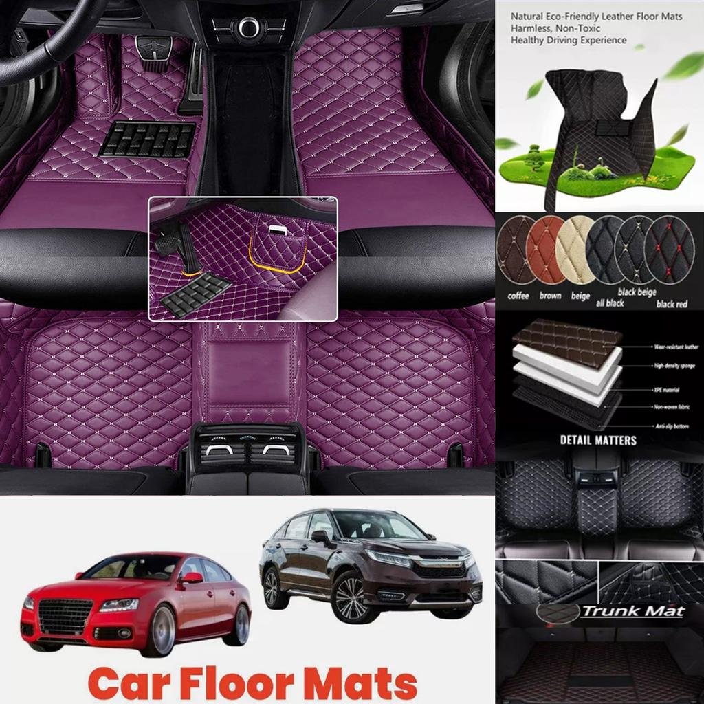 New Custom Car Floor Mats For Jaguar XF XF-Sportbrake Auto Coche Accessories Waterproof Leather Floor Liners