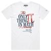 VOICEART Math and Pie Funny Graphic Premium T-Shirt with Wordplay Joke