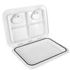 Double Handle Square Deck Access Inspection Cover Anti UV RE 315 440 Marine Boat Yacht Accessory