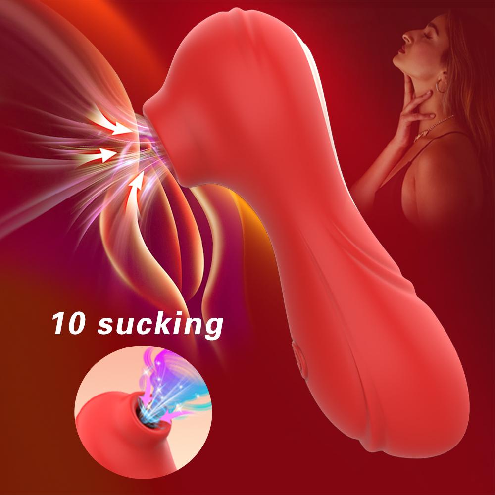 Sucker Clitoris Powerful Sucking Vibrator Female Clit Nipple Oral Vacuum Stimulator Massager Sex Toys Adults Goods for Women