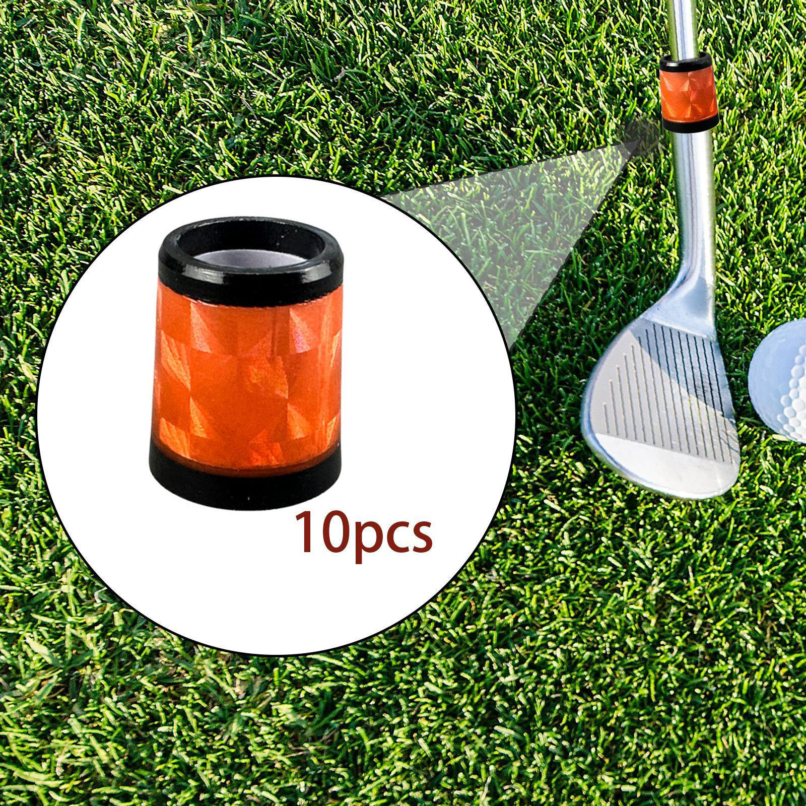 

10 Pieces Golf Iron Ferrules End for Beginner Golfer Shaft