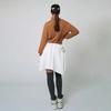 AW22AS02 Over-the-Knee Socks_Melange Gray