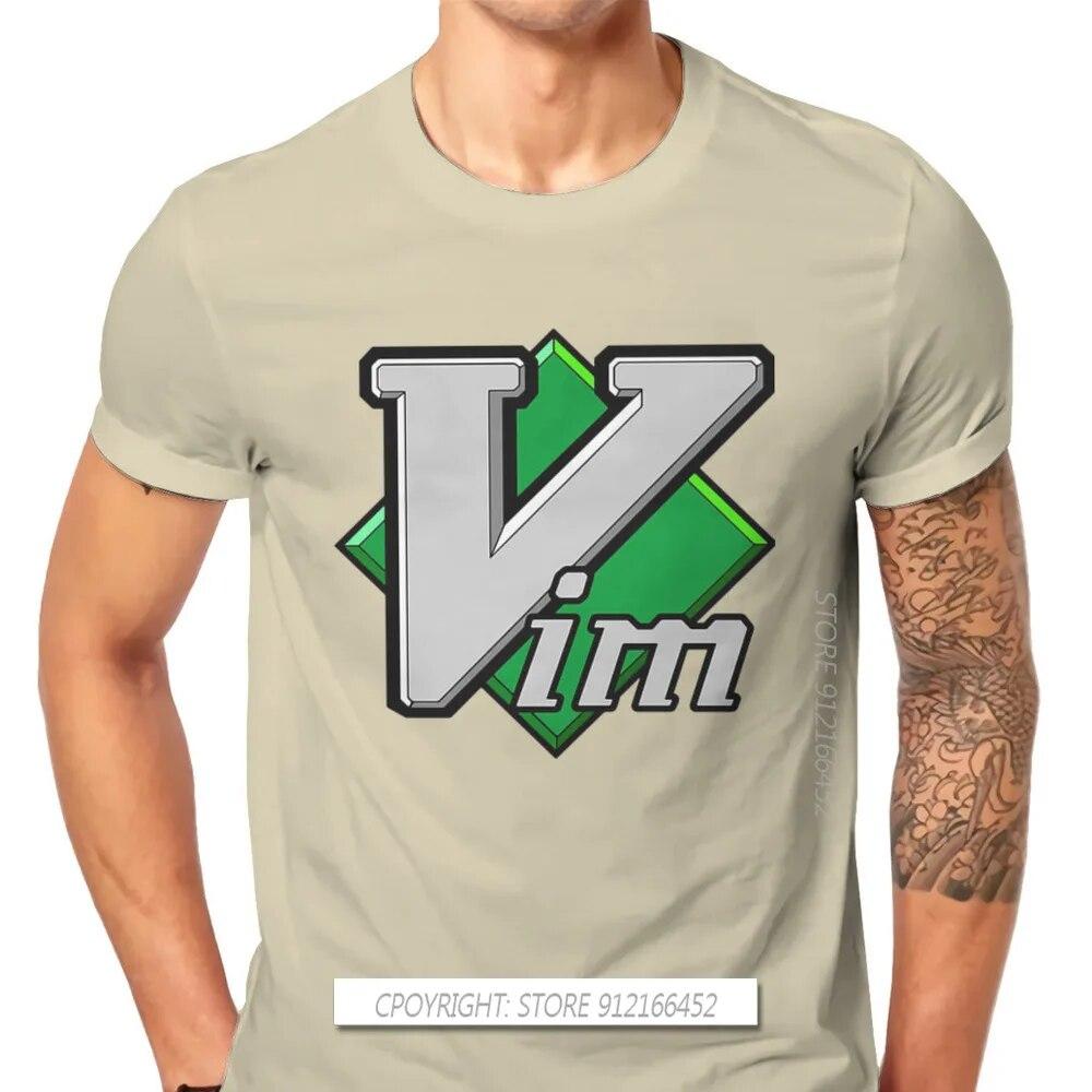 Operační systém Linux Tričko Tux Penguin Fabric VIM Elegantní tričko Oversex Unisex oblečení Tištěný Velký výprodej