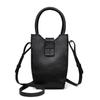 Borse a tracolla a tinta unita in vera pelle per donne signore feminine morbide borse a tracolla tote