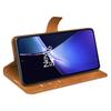 For OnePlus Nord CE4 Lite 5G/Oppo K12x 5G (China) Case Calf Texture Leather Stand Phone Cover