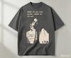 2026 Nuova T-shirt Unisex a Maniche Corte Larga con Stampa Grafica dell'Album di Billie Eilish "When The Party's Over", Top Estivo Casual Stile Streetwear Y2K