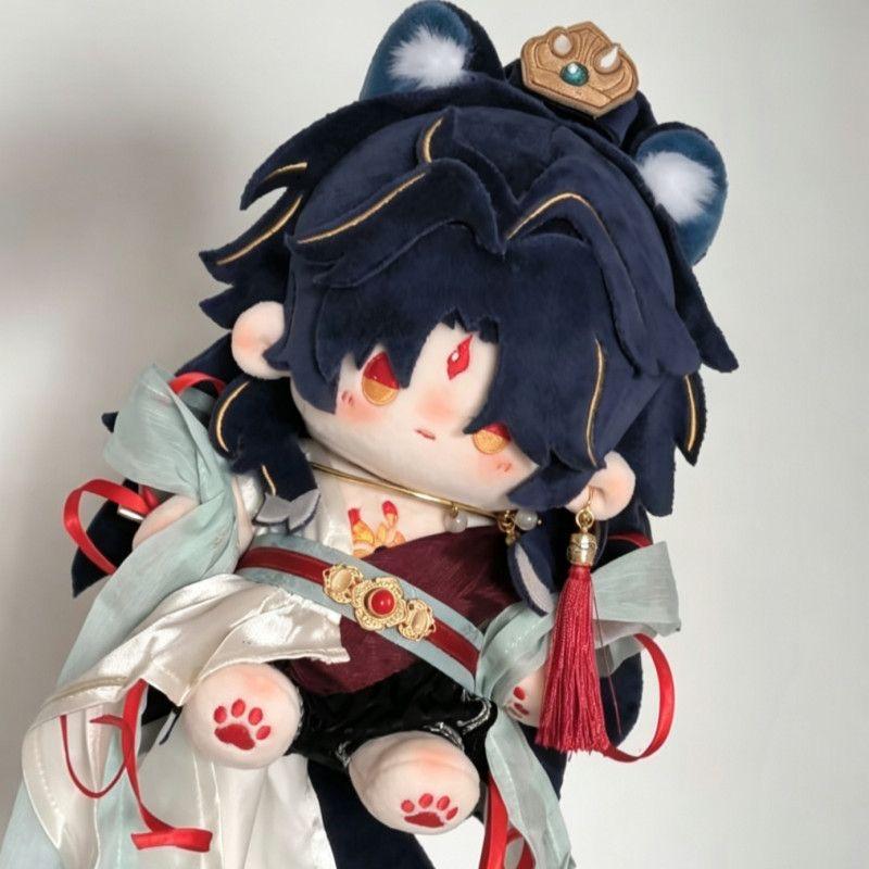 20Cm Anime Honkai Star Rail Mortenax Blade Plushie Stuffed Blade Dress-Up Plush Doll Body Toy Collectible Figure Xmas Gifts