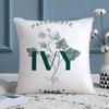 Logo Ivy Park-P Pillow Case Silky Elegant Comfort Sofa Bed  Invisible Zipper Beach Pillowcase