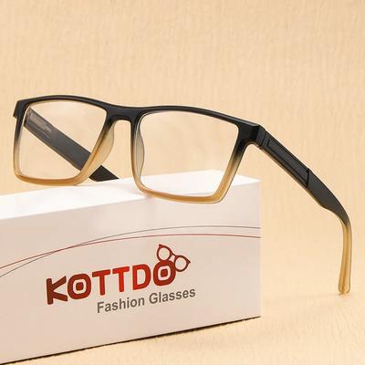 Óculos de Leitura Azuis Degradê Para Homens Mulheres Óculos de Presbiopia Modernos Personalizados Retro Ultra Leves Óculos de Computador +1.0+1.5+2.0+2.5+3.0+3.5+4