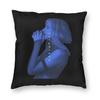 Aurora Aksnes The Seed Square Pillowcase Polyester Linen Velvet Printed Zip Decor Throw Pillow Case Sofa Seater Cushion Cover