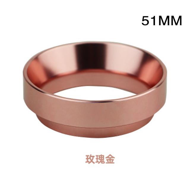 

Coffee Dosing Ring 51MM 53MM 58MM With Magnet Aluminum Brewing Bowl For Coffee Powder Basket Portafilter Holder Barista Tool